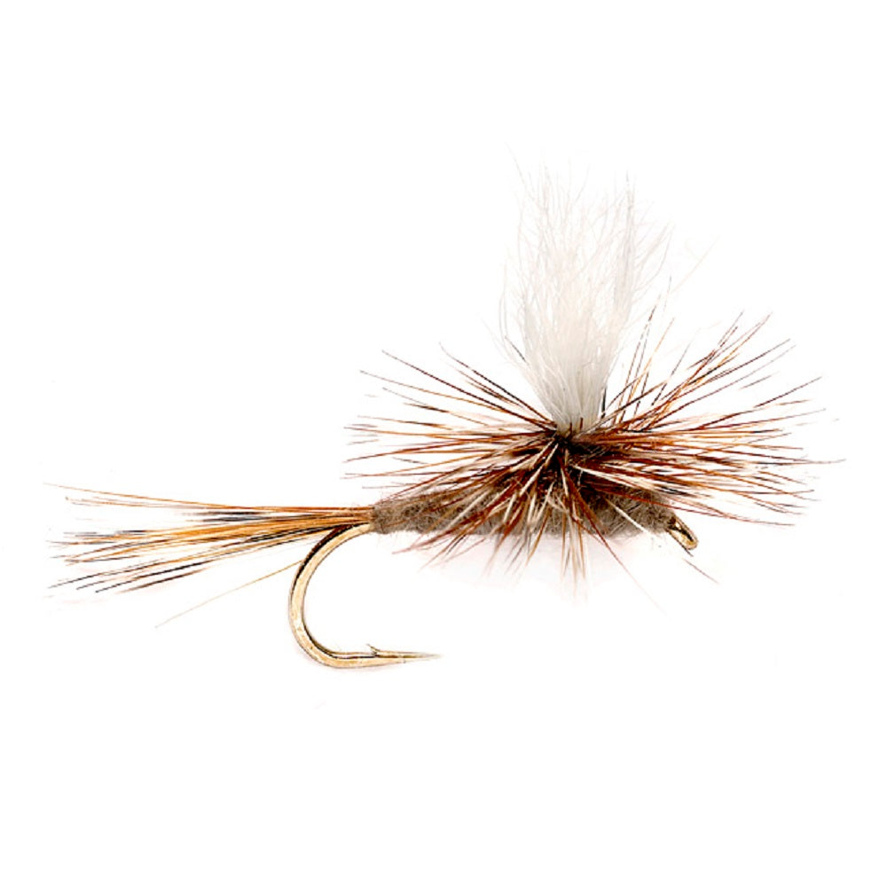 Adams Parachute Classic Dry Fly - 6 Flies Hook Size 10