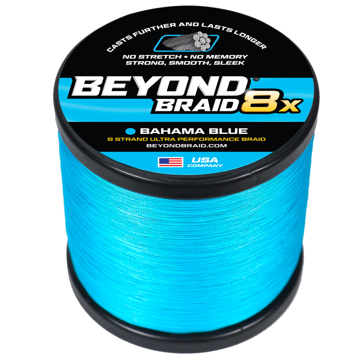 Bahama Blue 8X- Ultra Performance 8 Strand