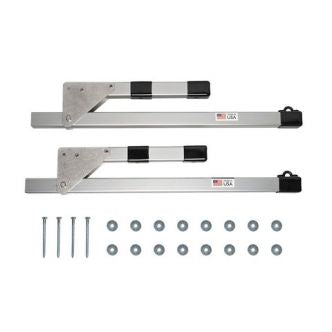 Garage Storage Rack Set - Standart 36" Horizontal Bar-With Kayak Blocks
