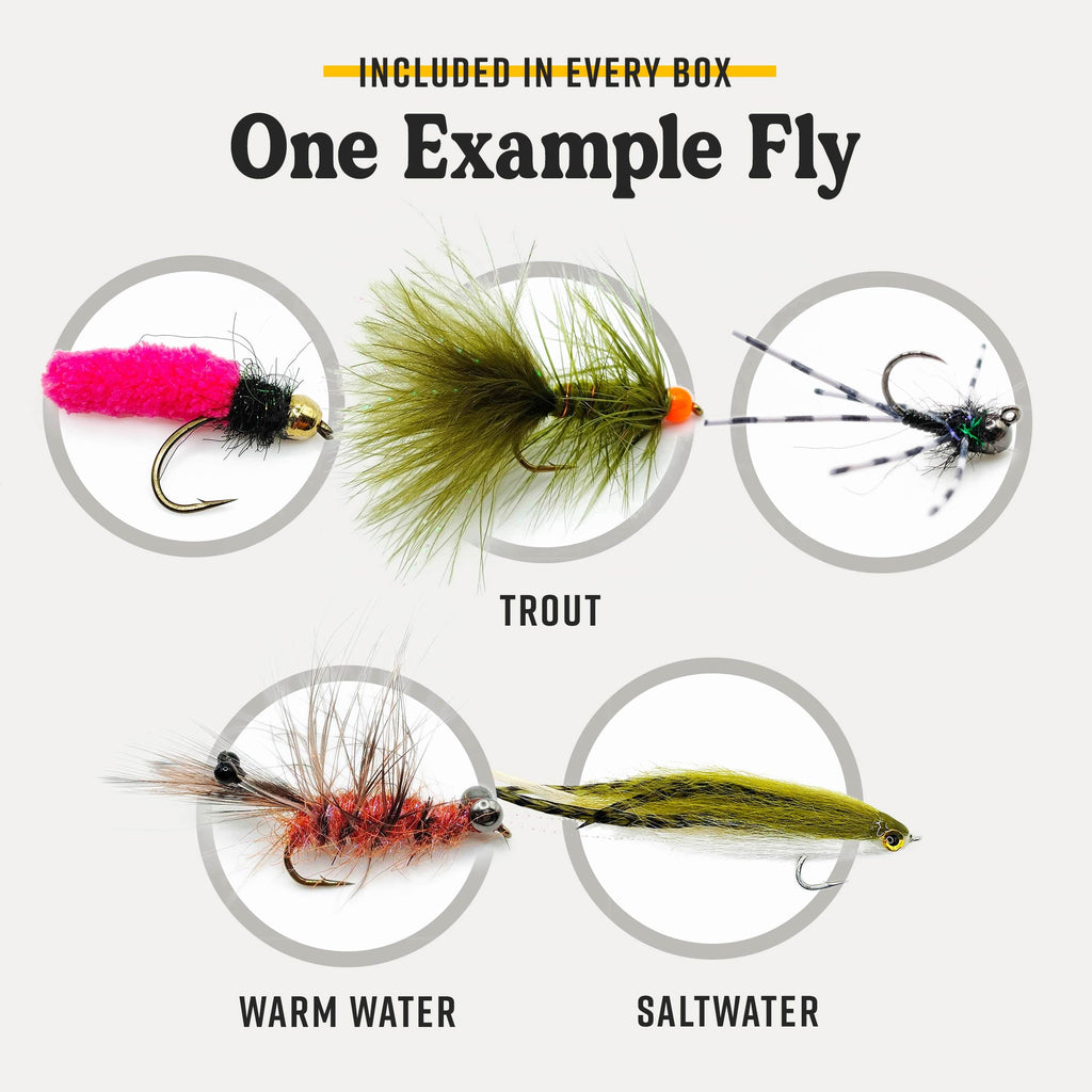 Warmwater Fly Tying Kit Box