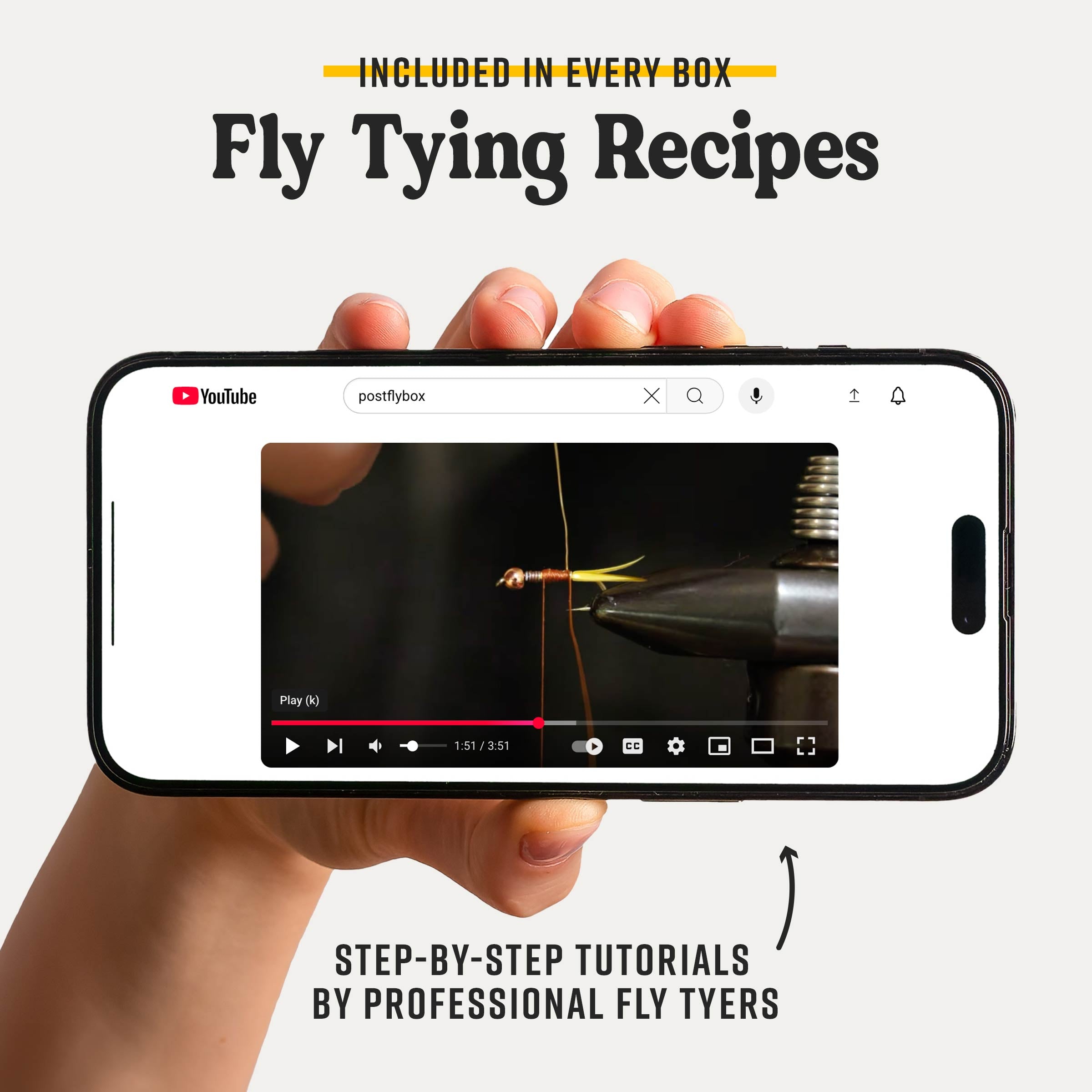 Trout Fly Tying Kit Box