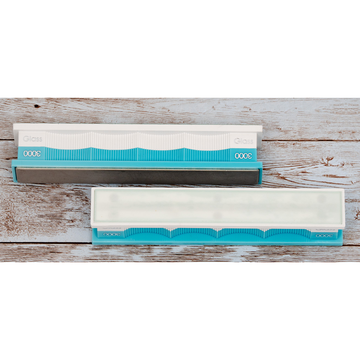 Premium 3000 Grit Diamond Stones and Blank Glass Platens Pack